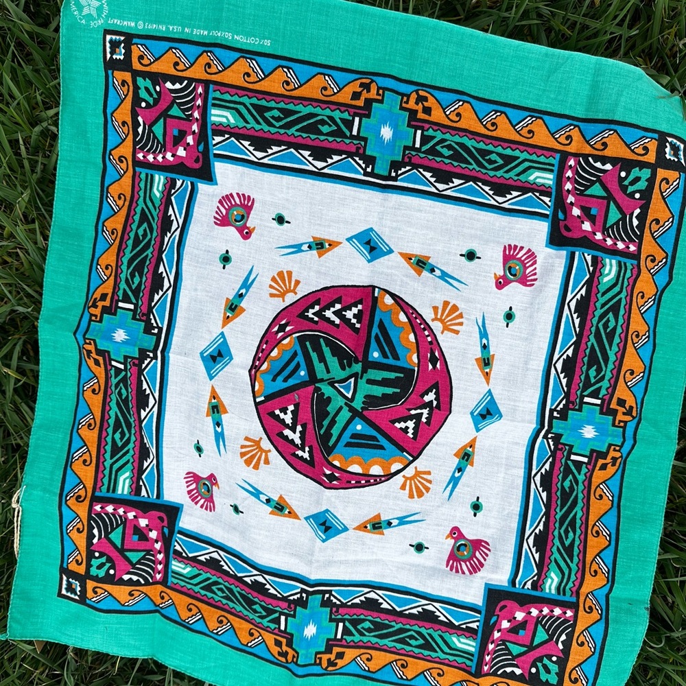 Vintage Wamcraft bandana